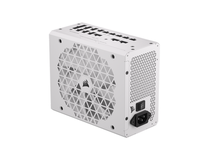 CORSAIR RMx Shift White Series, RM1000x Shift White, 1000 Watt, 80 PLUS GOLD, Fully Modular Power Supply