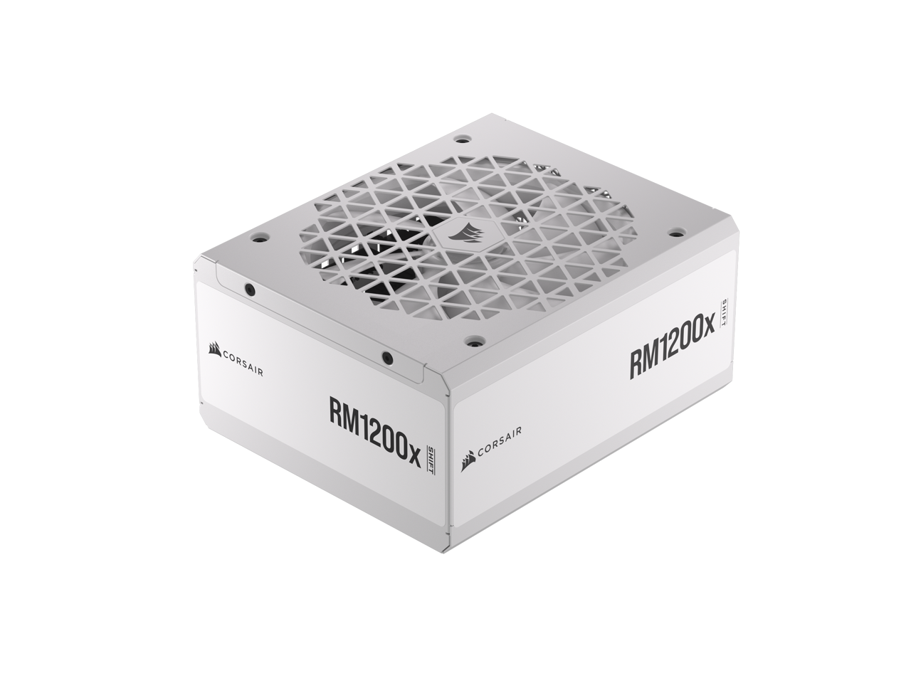 CORSAIR RMx Shift White Series, RM1200x Shift White, 1200 Watt, 80 PLUS GOLD, Fully Modular Power Supply