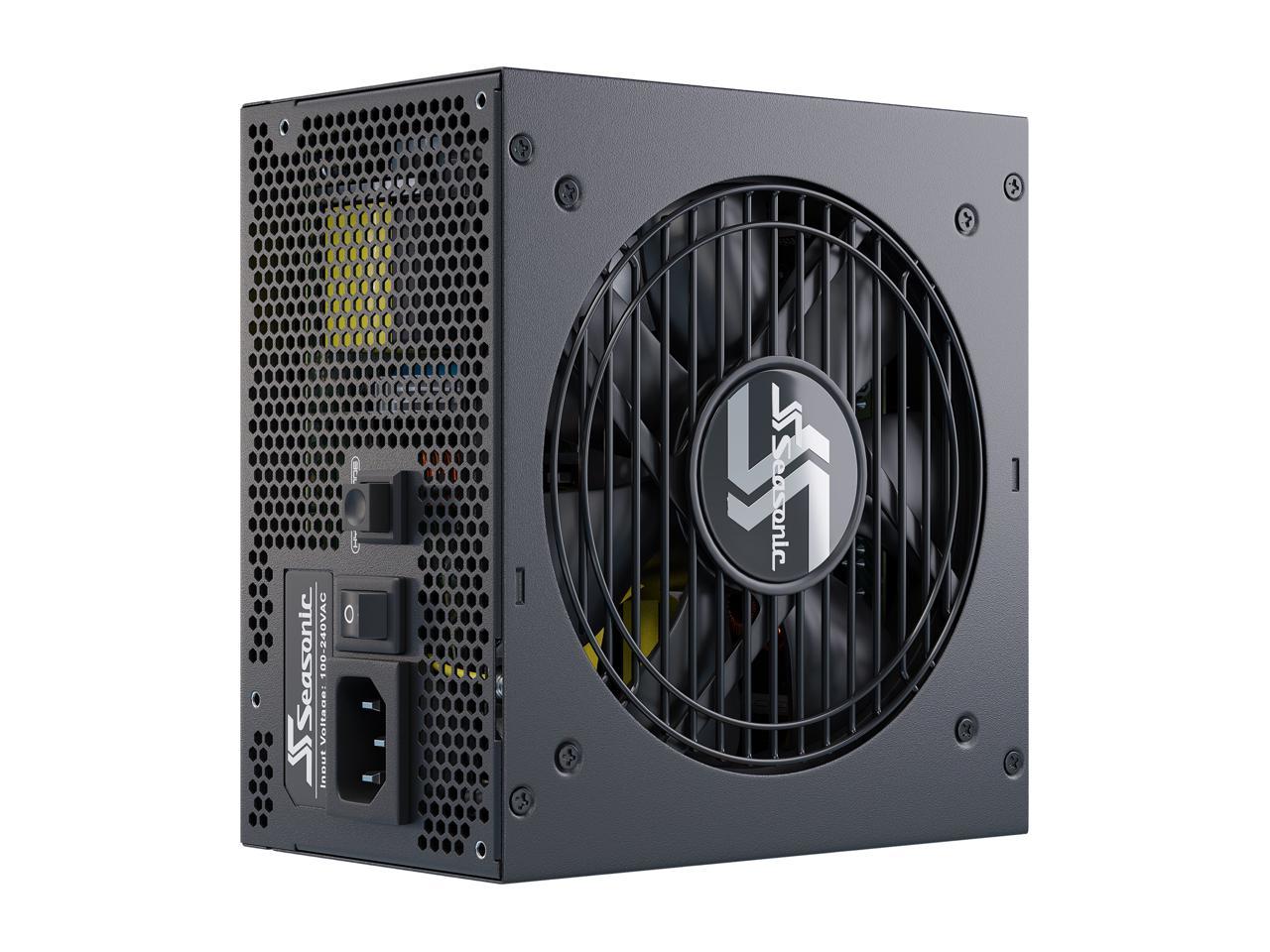 Seasonic FOCUS PX-850, 850W 80+ Platinum, Full-Modular, ATX Form Factor, Low Noise, Premium Japanese Capacitor, 10 Year Warranty, Nvidia RTX 30/40 Super, AMD GPU Compatible, Ref# SSR-850PX
