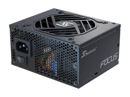 Seasonic FOCUS SPX-750, 750W 80+ Platinum, Full-Modular, SFX Form Factor, Low Noise, Premium Japanese Capacitor, 10 Year Warranty, Nvidia RTX 30/40 Super, AMD GPU Compatible, Ref# SSR-750SPX