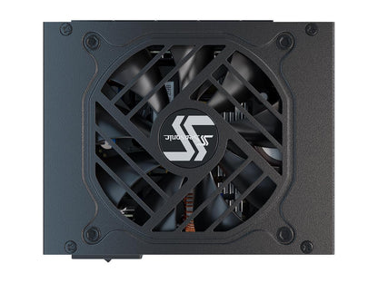 Seasonic FOCUS SGX-750, 750W 80+ Gold, Full-Modular, SFX Form Factor, Low Noise, Premium Japanese Capacitor, 10 Year Warranty, Nvidia RTX 30/40 Super, AMD GPU Compatible, Ref# SSR-750SGX