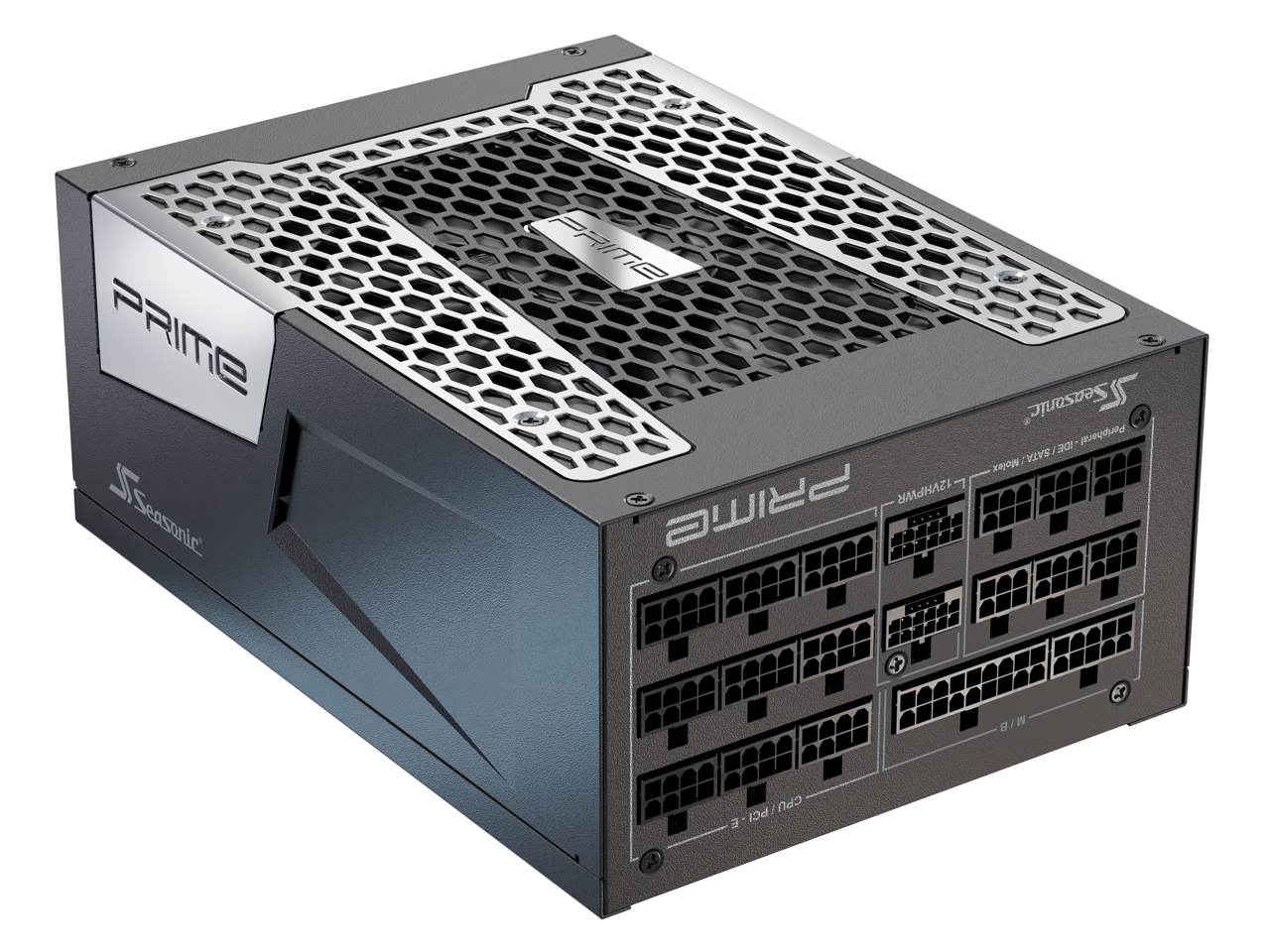 Seasonic PRIME PX-1600, 1600W 80+ Platinum, ATX 3.0 & PCIe 5.0 Ready, Full Modular, Low Noise, Premium Japanese Capacitor, Nvidia RTX 30/40 Super, AMD GPU Compatible, Ref# SSR-1600PD2
