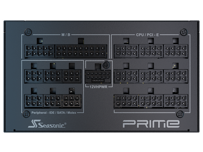 Seasonic PRIME TX-1300, 1300W 80+ Titanium, ATX 3.0 & PCIe 5.0 Ready, Full Modular, ATX Form Factor, Low Noise, Premium Japanese Capacitor, Nvidia RTX 30/40 Super, AMD GPU Compatible, Ref# SSR-1300TR2