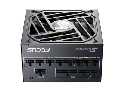 Seasonic FOCUS V3 GX-850, 850W 80+ Gold, ATX 3.0 & PCIe 5.0 Ready, Full-Modular, Low Noise, Premium Japanese Capacitor, 10 Year Warranty, Nvidia RTX 30/40 Super, AMD GPU Compatible, Ref# SSR-850FX3