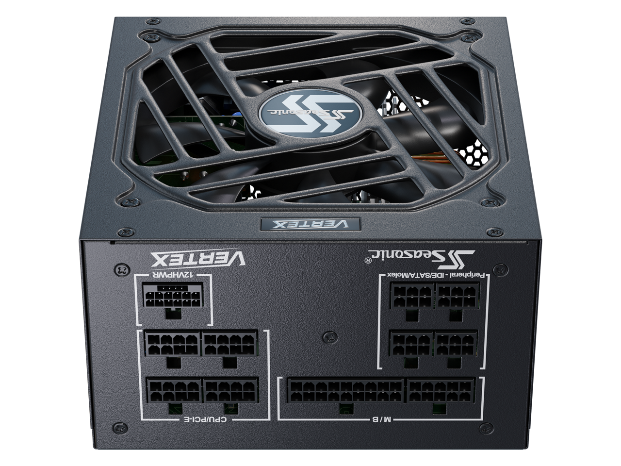 Seasonic VERTEX PX-750, 750W 80+ Platinum, ATX 3.0 & PCIe 5.0 Ready, Full-Modular, ATX Form Factor, Low Noise, Premium Japanese Capacitor, 12 Year Warranty, Nvidia RTX 30/40 Super, AMD GPU Compatible