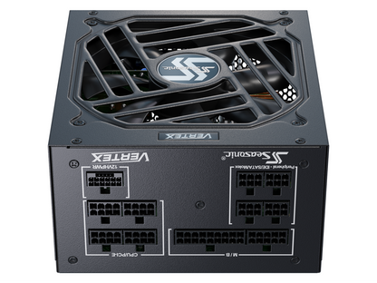 Seasonic VERTEX PX-750, 750W 80+ Platinum, ATX 3.0 & PCIe 5.0 Ready, Full-Modular, ATX Form Factor, Low Noise, Premium Japanese Capacitor, 12 Year Warranty, Nvidia RTX 30/40 Super, AMD GPU Compatible