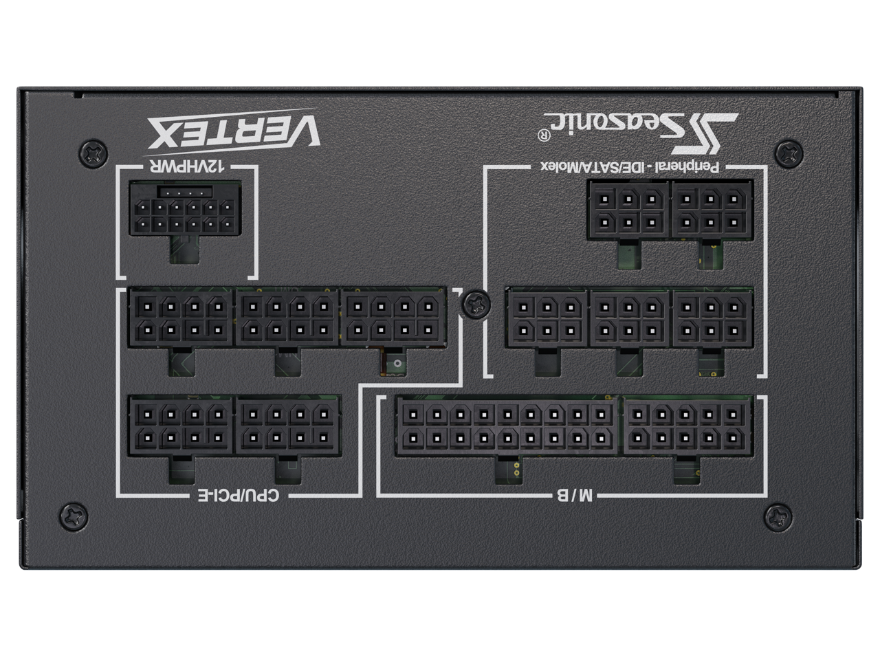 Seasonic VERTEX GX-1200, 1200W 80+ Gold, ATX 3.0 & PCIe 5.0 Ready, Full-Modular, ATX Form Factor, Low Noise, Premium Japanese Capacitor, 12 Year Warranty, Nvidia RTX 30/40 Super, AMD GPU Compatible