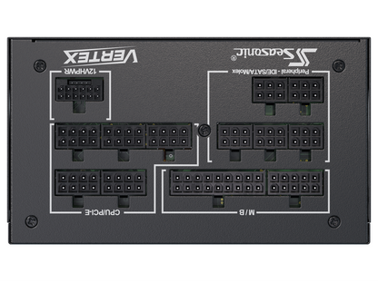 Seasonic VERTEX GX-1200, 1200W 80+ Gold, ATX 3.0 & PCIe 5.0 Ready, Full-Modular, ATX Form Factor, Low Noise, Premium Japanese Capacitor, 12 Year Warranty, Nvidia RTX 30/40 Super, AMD GPU Compatible