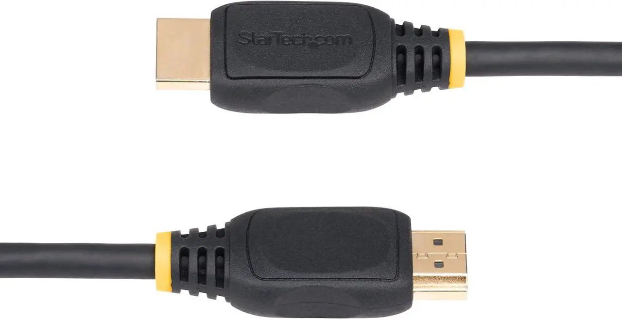 StarTech 18in 0.5m HDMI 2.0 Extension Cable High Speed HDMI Port Saver Cable 4K 60Hz HDMI Male to Female Extension Adapter Cord HD2MF18INL