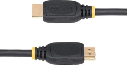 StarTech 18in 0.5m HDMI 2.0 Extension Cable High Speed HDMI Port Saver Cable 4K 60Hz HDMI Male to Female Extension Adapter Cord HD2MF18INL