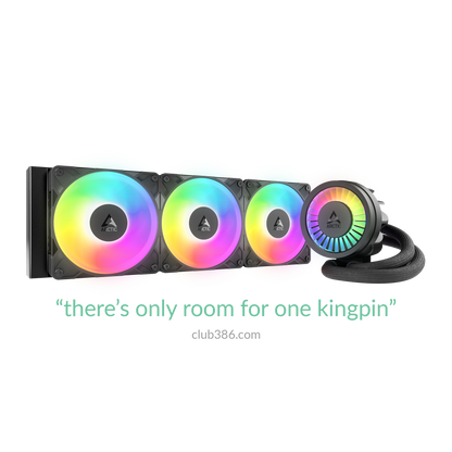ARCTIC Liquid Freezer III Pro 360 A-RGB AIO CPU Cooler 3 x 120 mm Water Cooling 38 mm Radiator PWM Pump VRM Fan AMD AM5/AM4 Intel LGA1851/1700 Contact Frame Black Model ACFRE00184A