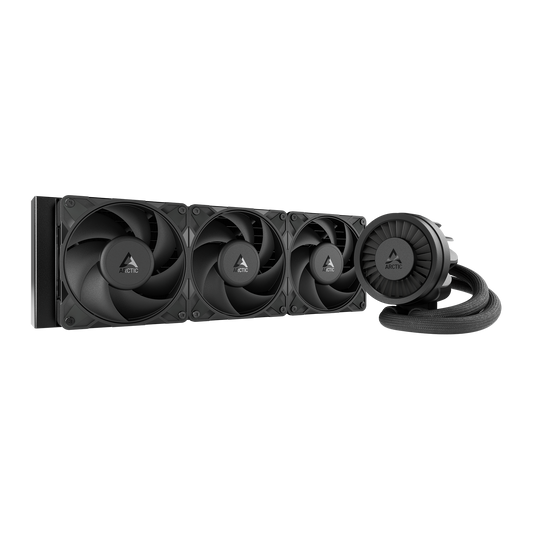 ARCTIC Liquid Freezer III Pro 360 AIO CPU Cooler 3 x 120 mm Water Cooling 38 mm Radiator PWM Pump VRM Fan AMD AM5/AM4 Intel LGA1851/1700 Contact Frame Black Model ACFRE00180A