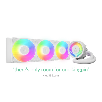 ARCTIC Liquid Freezer III Pro 360 A-RGB AIO CPU Cooler 3 x 120 mm Water Cooling 38 mm Radiator PWM Pump VRM Fan AMD AM5/AM4 Intel LGA1851/1700 Contact Frame White Model ACFRE00188A