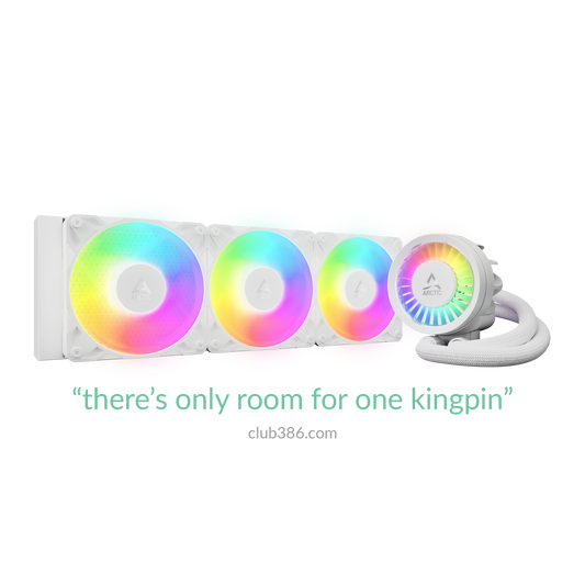 ARCTIC Liquid Freezer III Pro 360 A-RGB AIO CPU Cooler 3 x 120 mm Water Cooling 38 mm Radiator PWM Pump VRM Fan AMD AM5/AM4 Intel LGA1851/1700 Contact Frame White Model ACFRE00188A