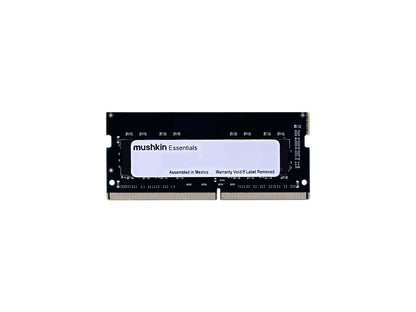 Mushkin Enhanced Essentials 32GB (2 x 16GB) 260-Pin DDR4 SO-DIMM DDR4 3200 (PC4 25600) Laptop Memory Model MES4S320NF16GX2