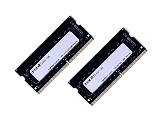 Mushkin Enhanced Essentials 32GB (2 x 16GB) 260-Pin DDR4 SO-DIMM DDR4 3200 (PC4 25600) Laptop Memory Model MES4S320NF16GX2