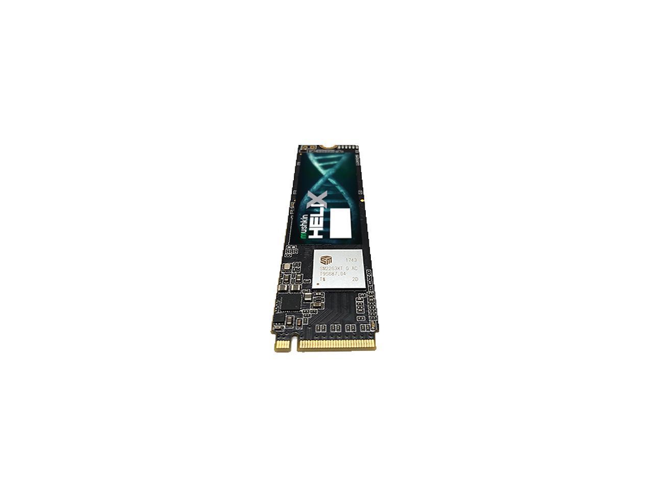 Mushkin Enhanced Helix-L M.2 2280 1TB PCIe Gen3 x4 NVMe 1.3 3D TLC Internal Solid State Drive (SSD) MKNSSDHL1TB-D8
