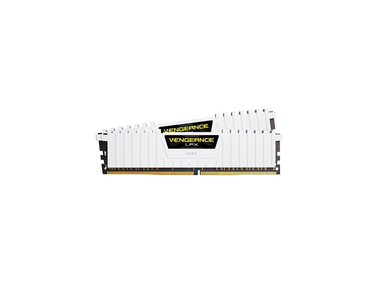 CORSAIR Vengeance LPX 16GB (2 x 8GB) 288-Pin PC RAM DDR4 3200 (PC4 25600) Desktop Memory Model CMK16GX4M2B3200C16W