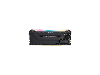 CORSAIR Vengeance RGB Pro 16GB (2 x 8GB) 288-Pin DDR4 DRAM DDR4 3600 (PC4 28800) Desktop Memory Model CMW16GX4M2C3600C18