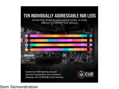 CORSAIR Vengeance RGB Pro (AMD Ryzen Ready) 32GB (2 x 16GB) 288-Pin DDR4 2933 (PC4 23400) AMD Optimized Desktop Memory Model CMW32GX4M2Z2933C16
