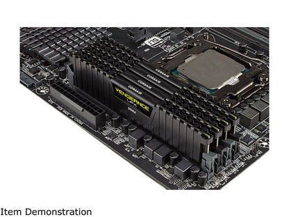 CORSAIR Vengeance LPX 32GB (4 x 8GB) 288-Pin PC RAM DDR4 3600 (PC4 28800) Desktop Memory Model CMK32GX4M4D3600C18