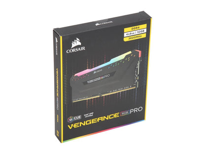 CORSAIR Vengeance RGB Pro 32GB (4 x 8GB) 288-Pin PC RAM DDR4 3600 (PC4 28800) Desktop Memory Model CMW32GX4M4D3600C18