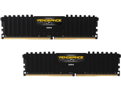 CORSAIR Vengeance LPX 32GB (2 x 16GB) 288-Pin DDR4 3600 (PC4 28800) AMD Optimized Desktop Memory Model CMK32GX4M2Z3600C18