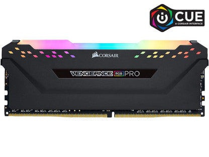 CORSAIR Vengeance RGB Pro (AMD Ryzen Ready) 16GB 288-Pin DDR4 3600 (PC4 28800) AMD Optimized Desktop Memory Model CMW16GX4M1Z3600C18