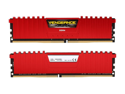 CORSAIR Vengeance LPX 32GB (2 x 16GB) 288-Pin PC RAM DDR4 3600 (PC4 28800) Desktop Memory Model CMK32GX4M2D3600C18R