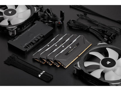 CORSAIR Vengeance RGB Pro SL 32GB (2 x 16GB) 288-Pin PC RAM DDR4 3200 (PC4 25600) Desktop Memory Model CMH32GX4M2E3200C16