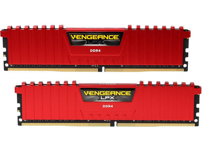 CORSAIR Vengeance LPX 16GB (2 x 8GB) 288-Pin PC RAM DDR4 3200 (PC4 25600) Desktop Memory Model CMK16GX4M2E3200C16R
