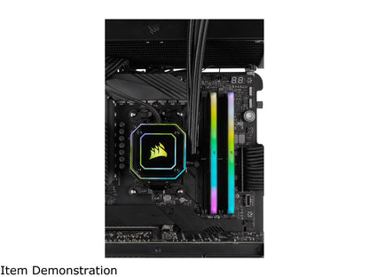 CORSAIR Vengeance RGB RT 16GB (2 x 8GB) 288-Pin DDR4 SDRAM DDR4 3600 (PC4 28800) AMD Optimized Desktop Memory Model CMN16GX4M2Z3600C16
