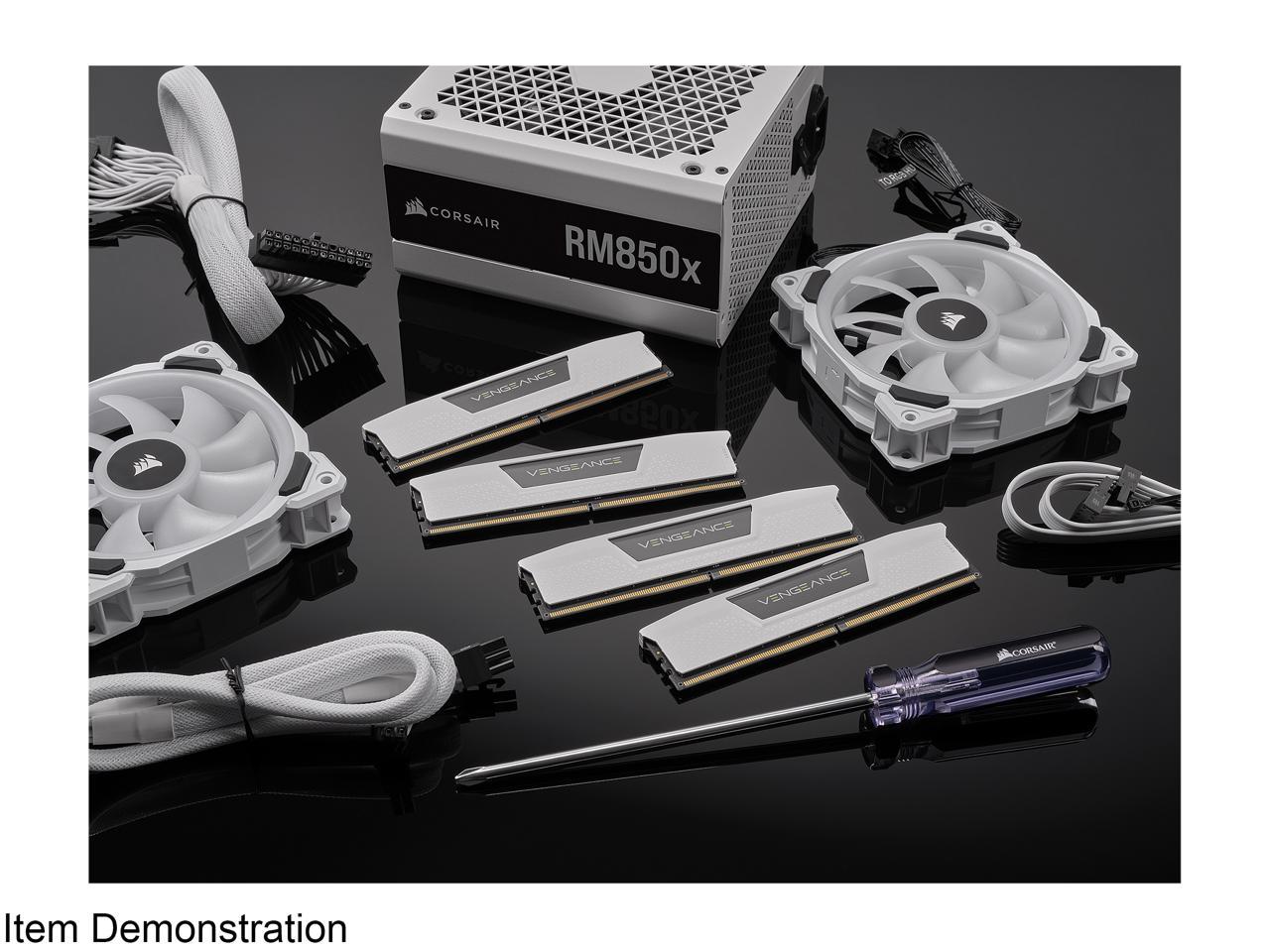 CORSAIR Vengeance 32GB (2 x 16GB) 288-Pin PC RAM DDR5 6400 (PC5 51200) Desktop Memory Model CMK32GX5M2B6400C32W