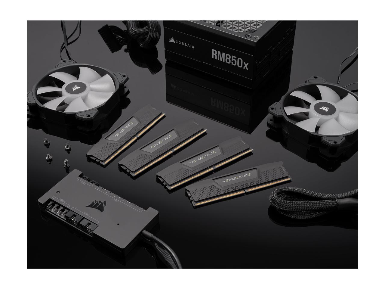 CORSAIR Vengeance 32GB (2 x 16GB) 288-Pin PC RAM DDR5 7200 (PC5 57600) Desktop Memory Model CMK32GX5M2X7200C34