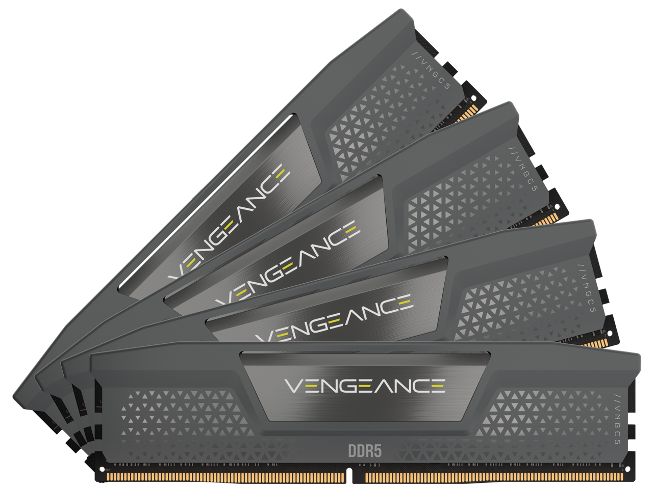 CORSAIR Vengeance 64GB (4 x 16GB) 288-Pin PC RAM DDR5 5600 (PC5 44800) Desktop Memory Model CMK64GX5M4B5600Z36
