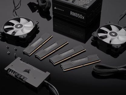 CORSAIR Vengeance 64GB (4 x 16GB) 288-Pin PC RAM DDR5 5600 (PC5 44800) Desktop Memory Model CMK64GX5M4B5600C36