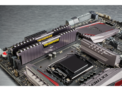 CORSAIR Vengeance LPX 16GB (2 x 8GB) 288-Pin PC RAM DDR4 3200 (PC4 25600) Desktop Memory Model CMK16GX4M2B3200C16S