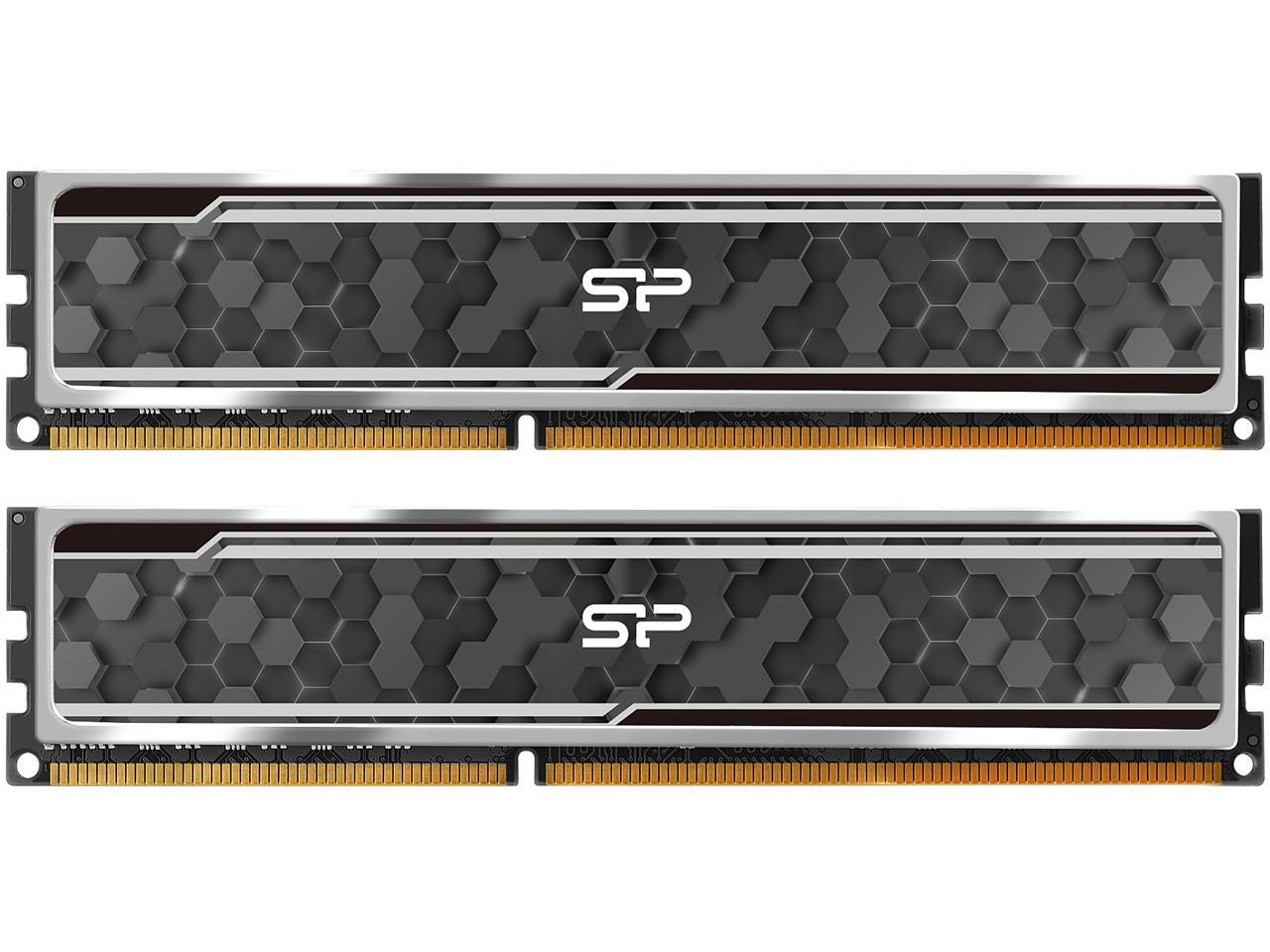 Silicon Power 16GB (2 x 8GB) 288-Pin PC RAM DDR4 3200 (PC4 25600) Desktop Memory Model SP016GXLZU320BDAJ5