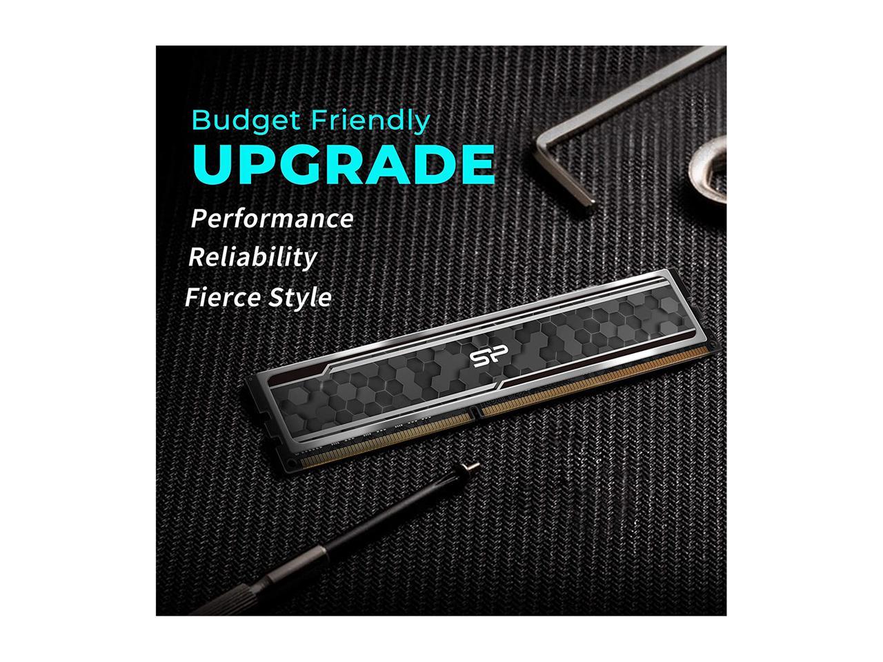 Silicon Power 32GB (2 x 16GB) DDR4 3200 (PC4 25600) Desktop Memory Model SP032GXLZU320BDAJ7
