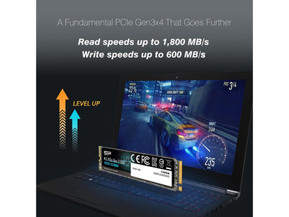 Silicon Power P34A60 M.2 2280 128GB PCI-Express 3.0 x4, NVMe 1.3 Internal Solid State Drive (SSD) SP128GBP34A60M28
