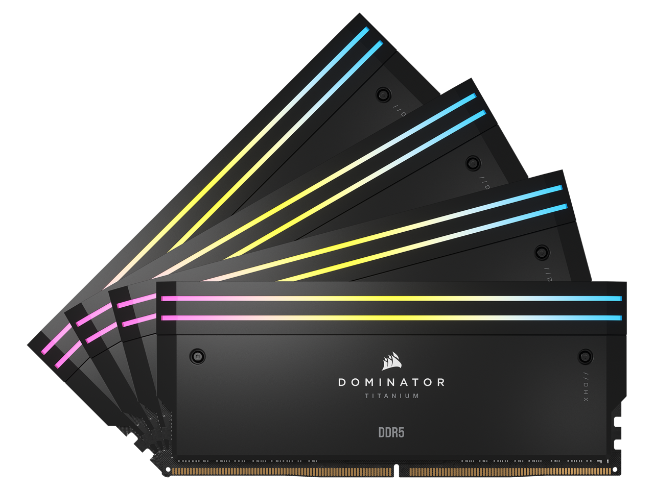 CORSAIR DOMINATOR TITANIUM 96GB (4 x 24GB) DDR5 6400 (PC5 51200) Desktop Memory Model CMP96GX5M4B6400C32