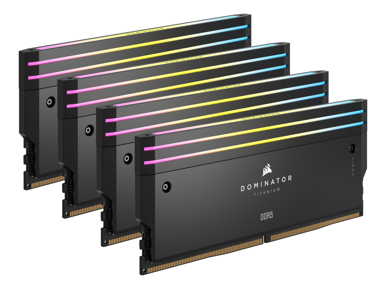 CORSAIR DOMINATOR TITANIUM 96GB (4 x 24GB) DDR5 6400 (PC5 51200) Desktop Memory Model CMP96GX5M4B6400C32