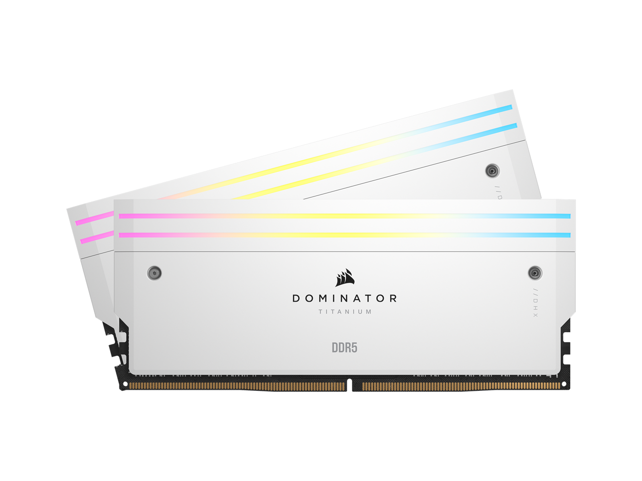 CORSAIR DOMINATOR TITANIUM 64GB (4 x 16GB) DDR5 6400 (PC5 51200) Desktop Memory Model CMP64GX5M4B6400C32W