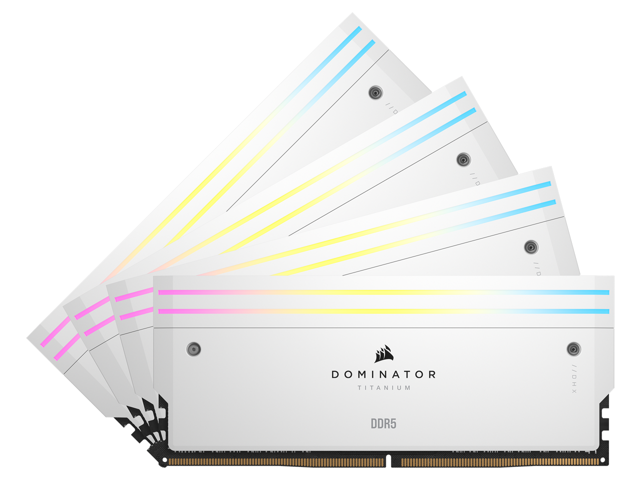 CORSAIR DOMINATOR TITANIUM 64GB (4 x 16GB) DDR5 6400 (PC5 51200) Desktop Memory Model CMP64GX5M4B6400C32W