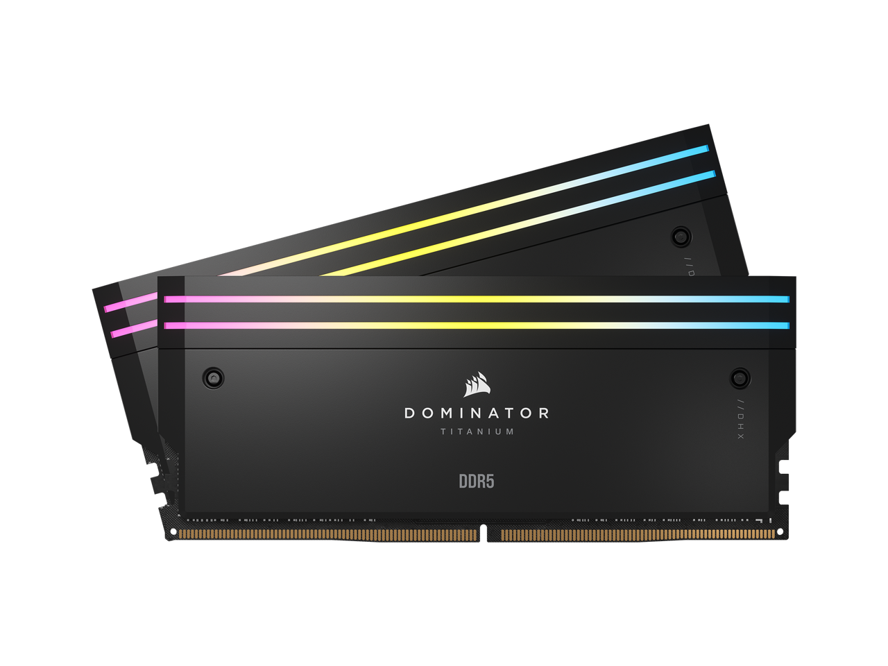 CORSAIR DOMINATOR TITANIUM 48GB (2 x 24GB) DDR5 6000 (PC5 48000) Desktop Memory Model CMP48GX5M2B6000C30