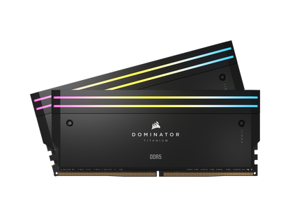 CORSAIR DOMINATOR TITANIUM 48GB (2 x 24GB) DDR5 6000 (PC5 48000) Desktop Memory Model CMP48GX5M2B6000C30