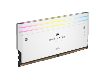 CORSAIR DOMINATOR TITANIUM 64GB (2 x 32GB) DDR5 6600 (PC5 52800) Desktop Memory Model CMP64GX5M2X6600C32W
