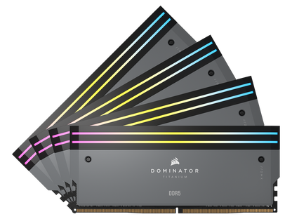 CORSAIR DOMINATOR TITANIUM AMD EXPO 64GB (2 x 32GB) DDR5 6000 (PC5 48000) Desktop Memory Model CMP64GX5M2B6000Z30