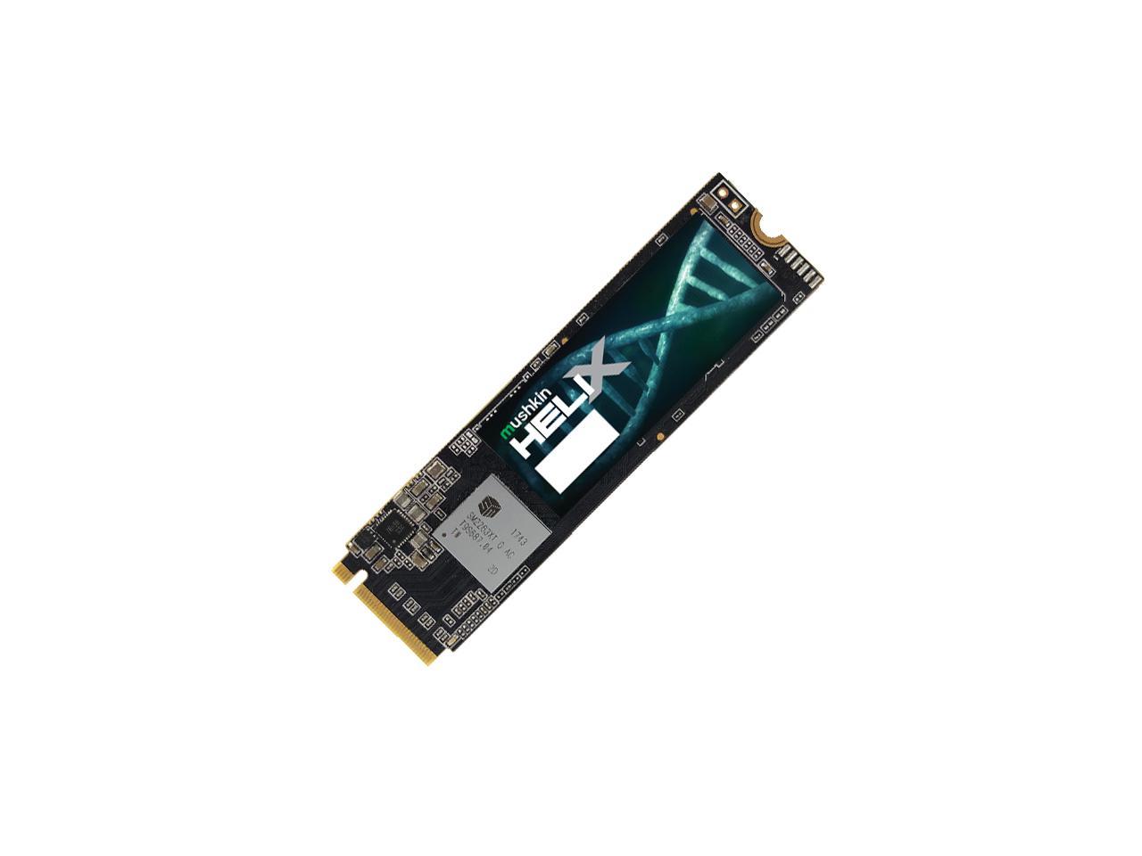 Mushkin Enhanced Helix-L M.2 2280 2TB PCIe Gen3 x4 NVMe 1.3 3D TLC Internal Solid State Drive (SSD) MKNSSDHL2TB-D8