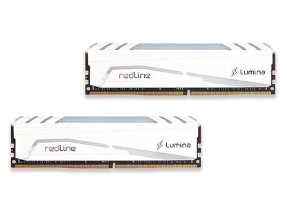 Mushkin Enhanced Redline Lumina RGB 32GB (2 x 16GB) 288-Pin PC RAM DDR5 6000 (PC5 48000) Desktop Memory Model MLB5C600DDDM16GX2